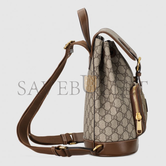 GUCCI BACKPACK WITH INTERLOCKING&G ‎674147 (30*26.5*13cm)